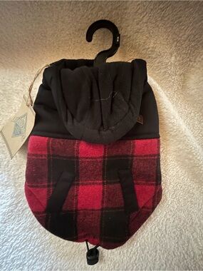 XS Beaver Canoe Dog Hoodie